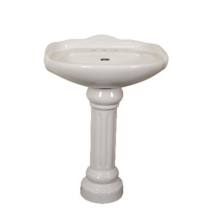 Fine Fixtures Victorian 22" Pedestal Sink with Column - VI2218