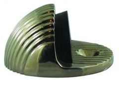 Field Enterprise Half Dome Reeded Door Stop - DS-25