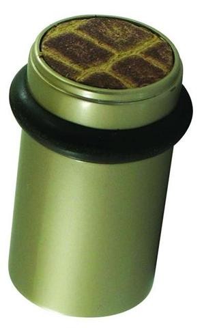 Field Enterprise Leather Top Door Stop 1-1/2" - DS-49