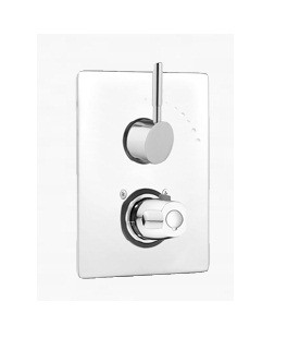 Fusion Manhattan 1/2" Thermostatic Control w/Integral Volume Control- MAN-THM-AS