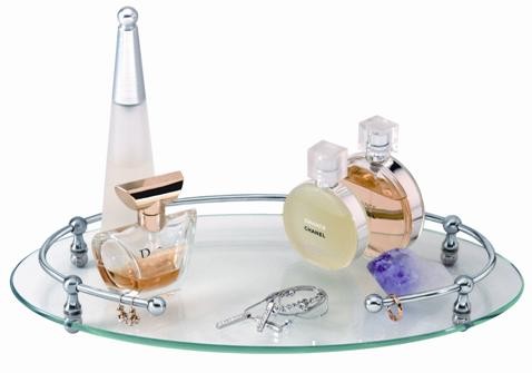 Gatco Oval Vanity Glass Tray - 1305