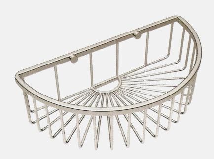 Gatco Half Round Shower Basket - 1573