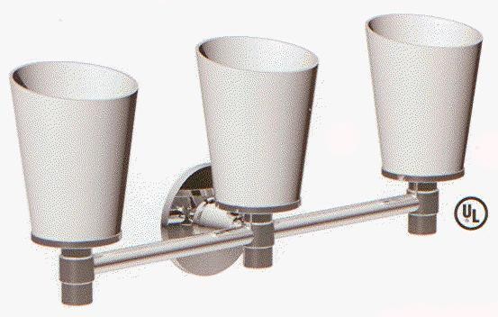 Gatco Max Triple Sconce - 1666
