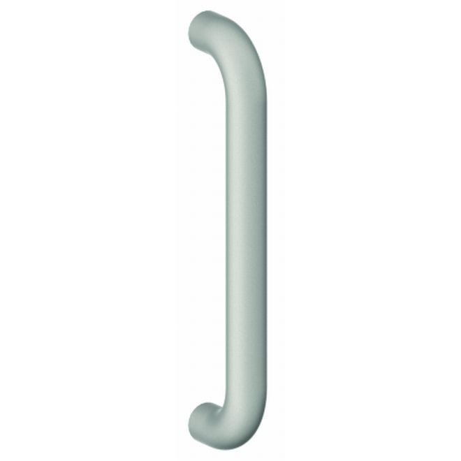 Hager 10L32D 12" Round Door Pull, # 097312 - Satin Stainless Steel