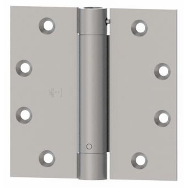 Hager 1150412432D 4-1/2" x 4" Full Mortise Single Acting Spring Hinge, # 023378 - Satin Stainless Steel