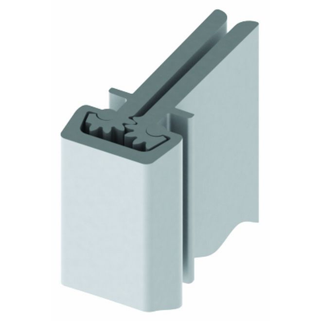 Hager 1200600X83HDCL 83" Concealed Leaf Extra Heavy Duty Roton Hinge, # 047819 - Aluminum