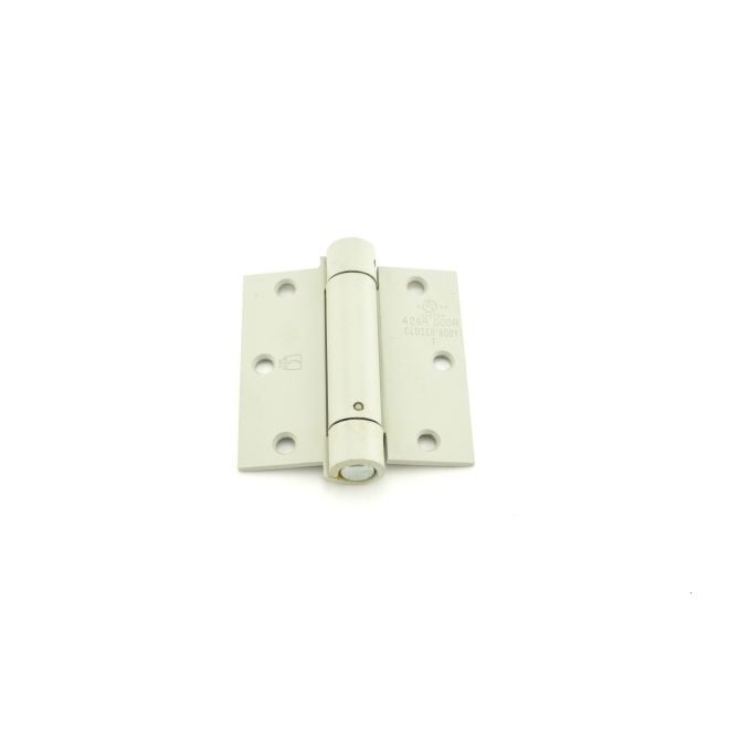 Hager 1250312P 3-1/2" x 3-1/2" Full Mortise Single Acting Square Corner Spring Hinge, # 037454 - Prime Coat