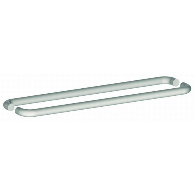Hager 138P4 1" Round Push and Pull Set - Satin Brass