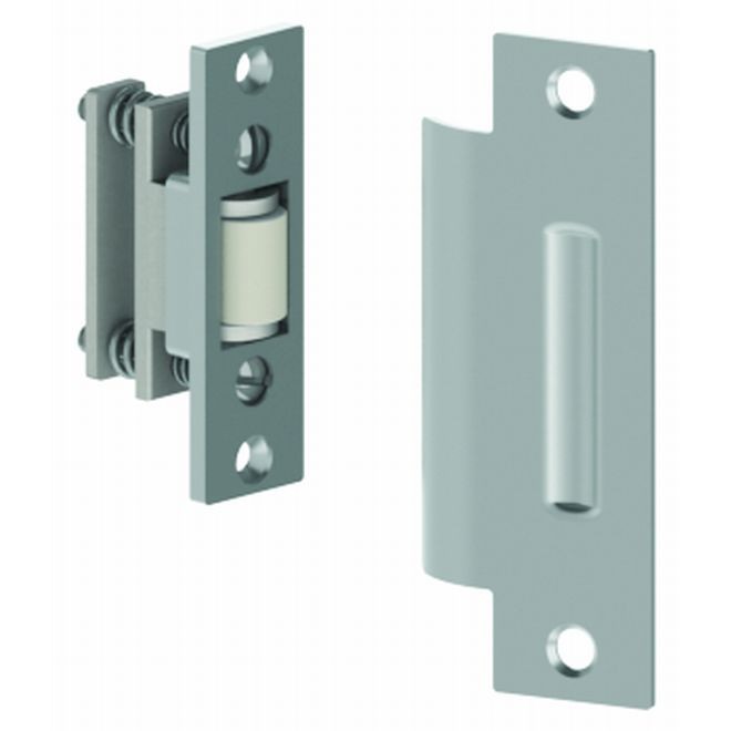 Hager 144315A Roller Latch with ASA Strike, # 054032 - Antique Nickel