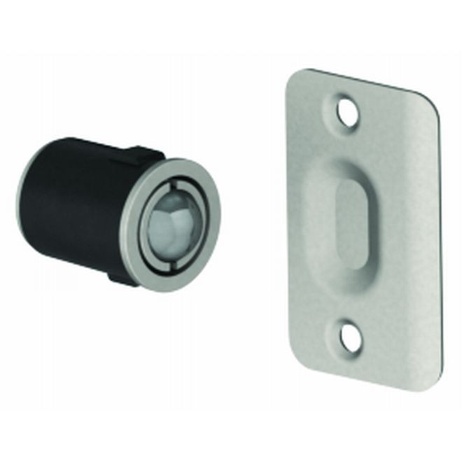 Hager 144715 Drive In Ball Catch with Strike, # 036882 - Satin Nickel