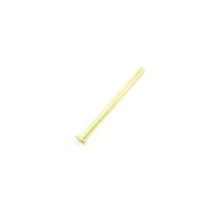 Hager 17003123 Pin for 3-1/2" Residential Plain Bearing Hinge, # 033909 - Bright Brass