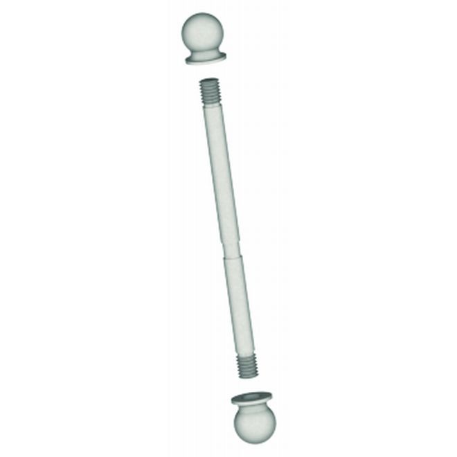 Hager 1710426D 4" Hinge Tip Kit, # 058960 - Satin Chrome