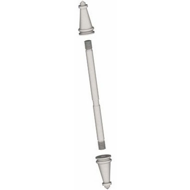 Hager 1720415 4" Hinge Tip Kit, # 038419 - Satin Nickel