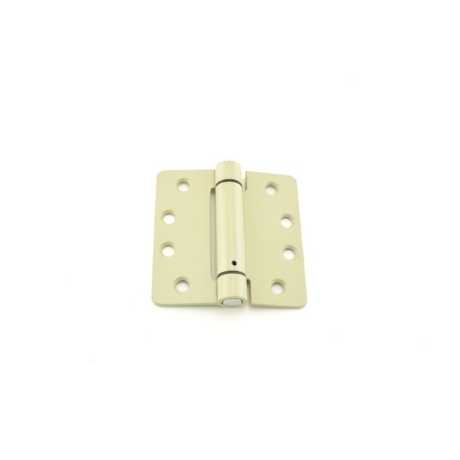 Hager 17444P 4" x 4" Steel 1/4" Radius Corner Full Mortise Ball Bearing Residential Hinge, # 118604 - Prime Coat