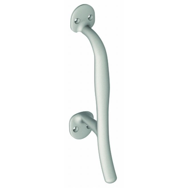 Hager 19N26D Decorative Cast Pull, # 064247 - Satin Chrome