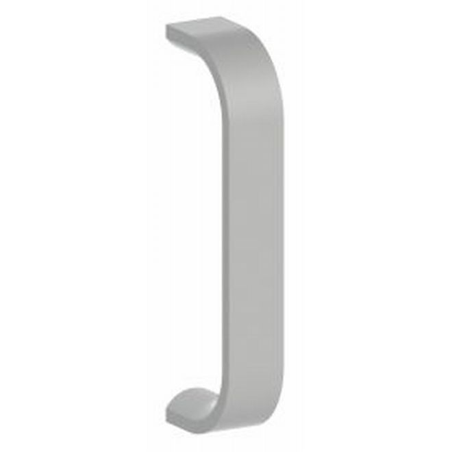 Hager 1E28 6" Center to Center Half Round Pull, #052835 - Aluminum