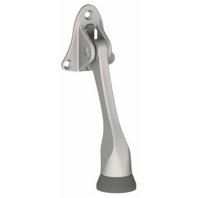 Hager 20826 Kick Down Door Holder, # 001104 - Bright Chrome