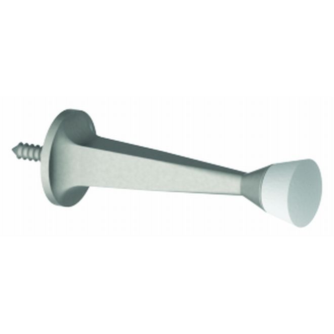 Hager 21026D 3" Rigid Door Stop, # 076170 - Satin Chrome