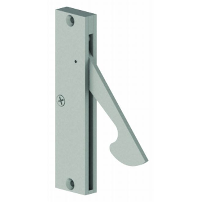 Hager 22N26D Concealed Edge Pull, # 086820 - Satin Chrome