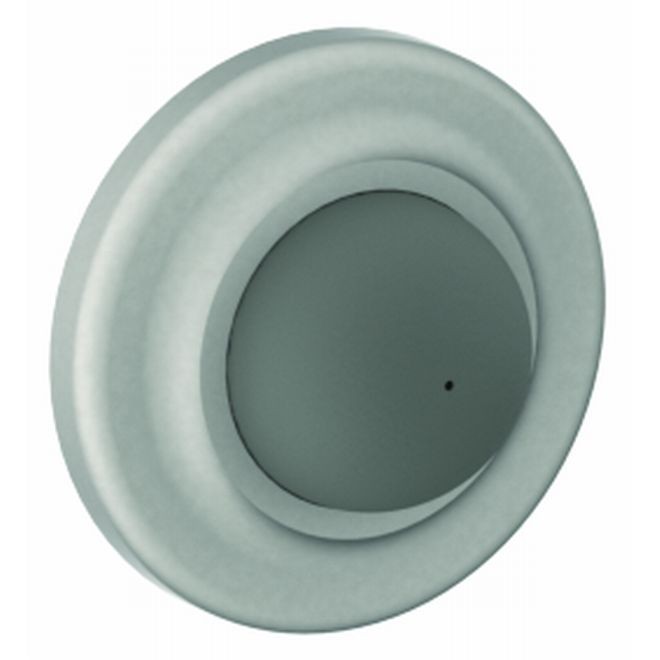 Hager 230W10 Ridged Convex Wall Stop, # 053681 - Satin Bronze