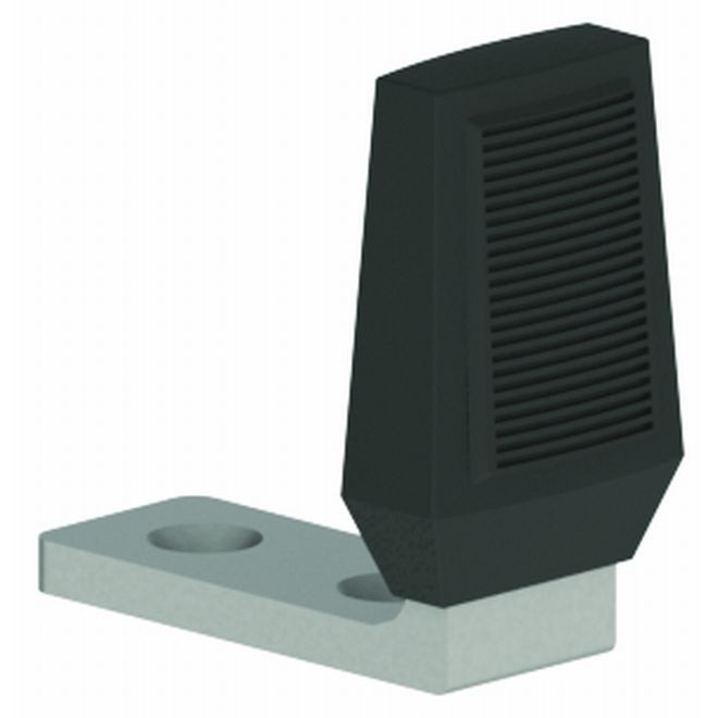 Hager 249F2C L Shaped Floor Stop, # 011616 - Zinc