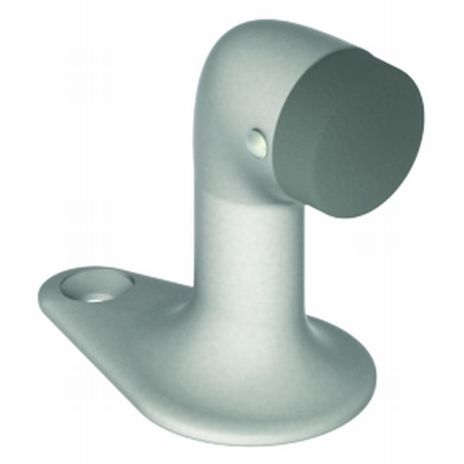 Hager 252F26D Gooseneck Floor Stop, # 058519 - Satin Chrome