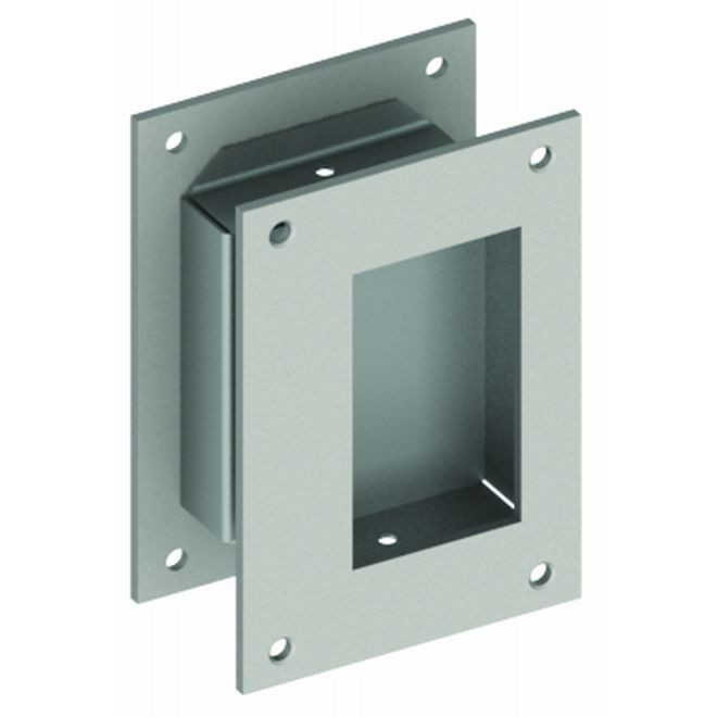 Hager 25N10B Flush Pull Set, # 075384 - Oil Rubbed Bronze