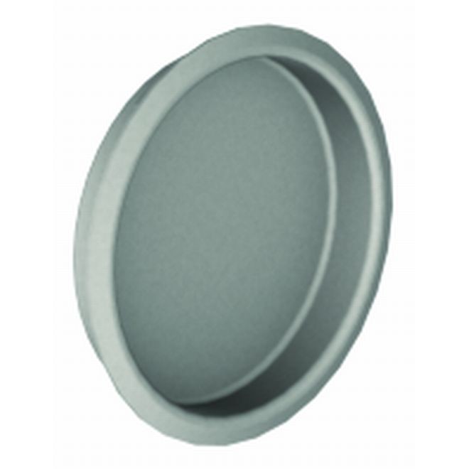 Hager 26203 2-1/16" Round Flush Pull, # 013081 - Bright Brass