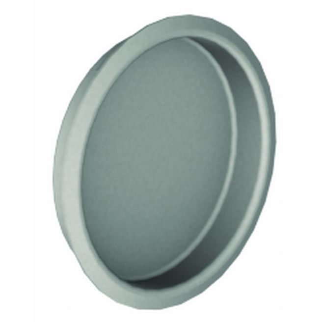 Hager 26304 2-7/16" Round Flush Pull, # 073783 - Satin Brass