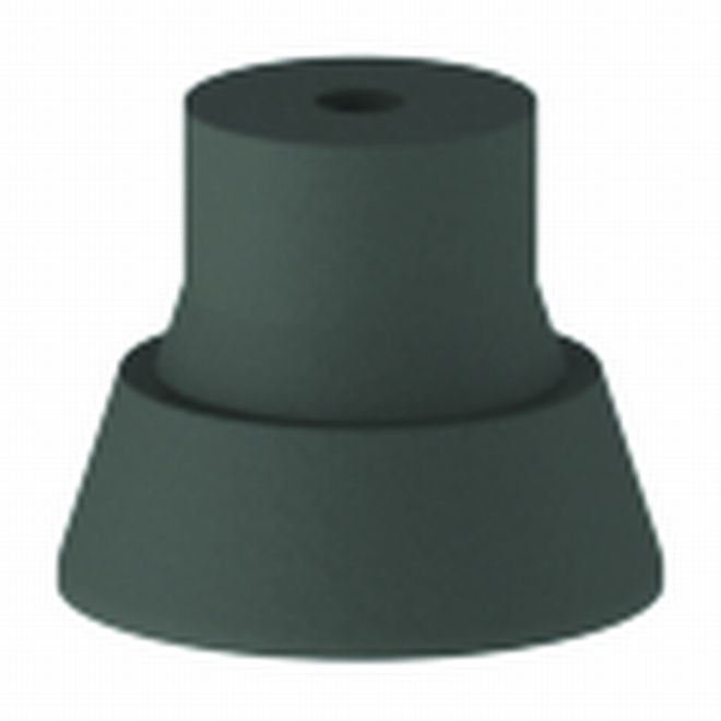 Hager 270R Replacement Rubber Tip for Kick Down Door Holders, # 073663 - Black