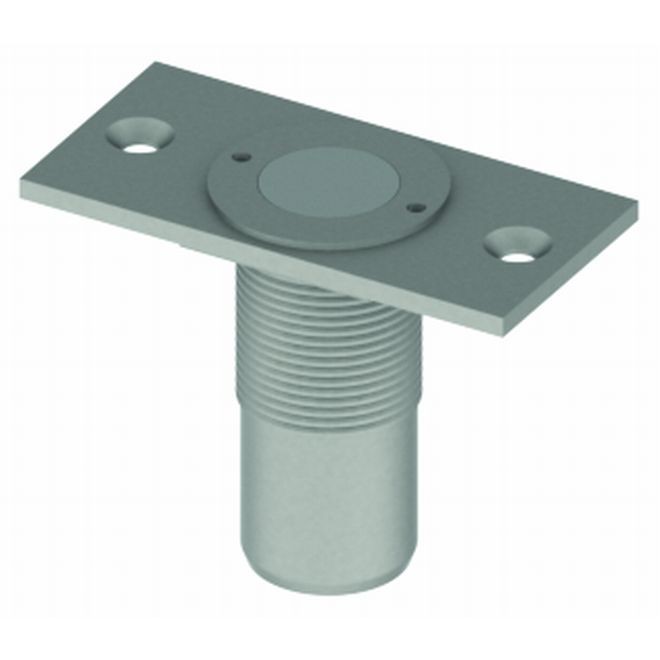 Hager 280X26D Dust Proof Strike with Removable Plate, # 052524 - Satin Chrome