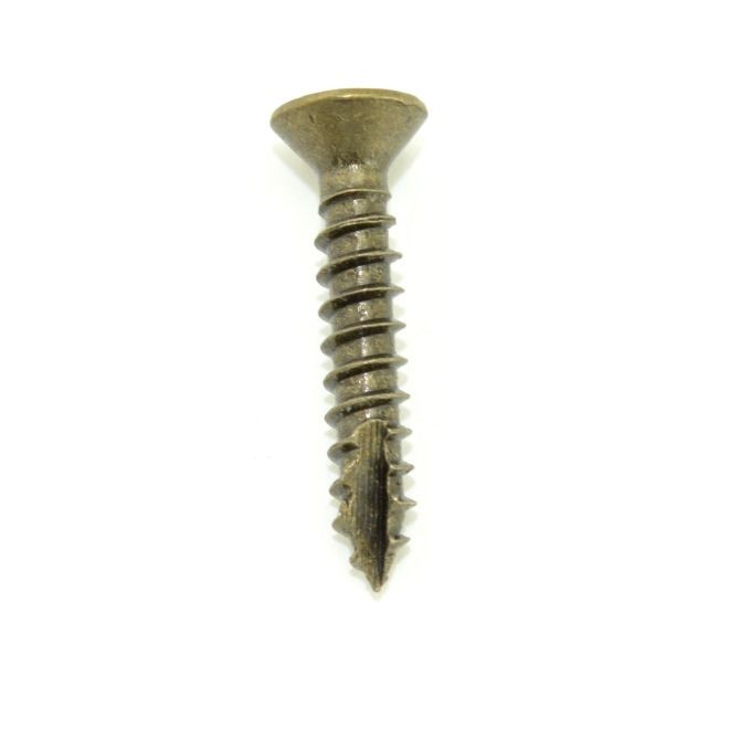 Hager 2817195 Pack of 800, 1" Size 9 Residential Hinge Screws, # 035550 - Antique Brass