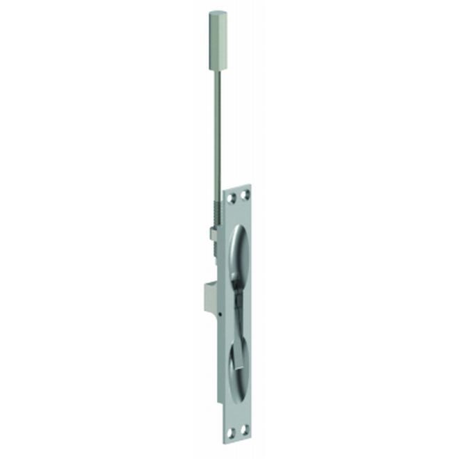 Hager 282D19 Manual Flush Bolt for Metal Doors, # 067956 - Black