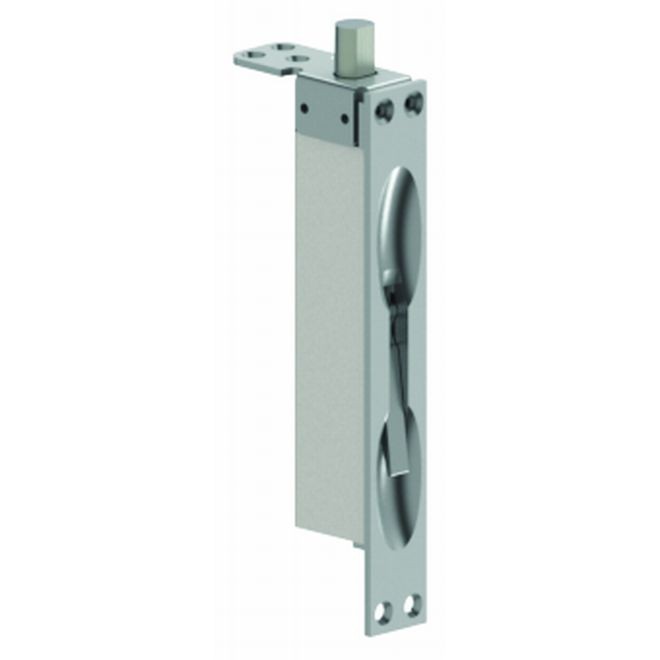 Hager 283D19 Manual Flush Bolt for Wood Doors, # 054567 - Black