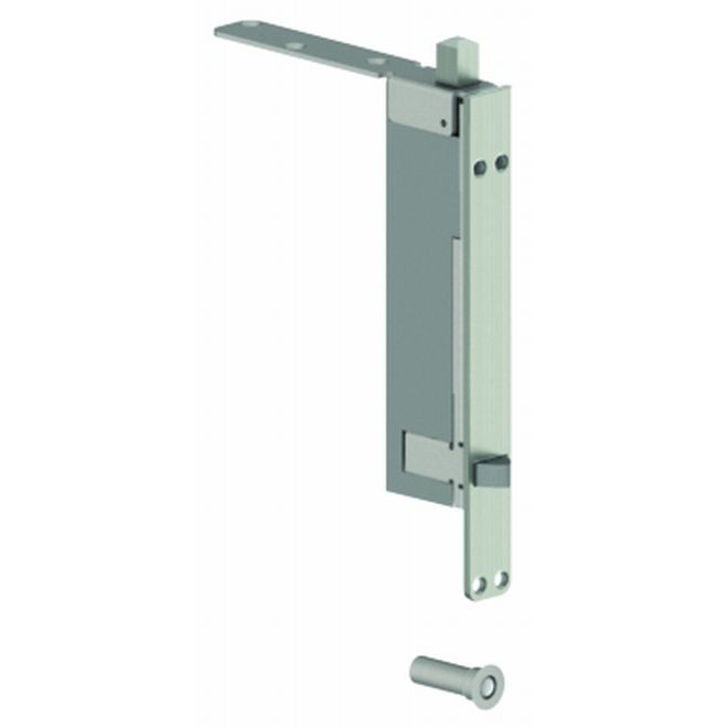 Hager 295W10 Automatic Flush Bolt with Fire Bolt for Wood Doors, # 080592 - Satin Bronze