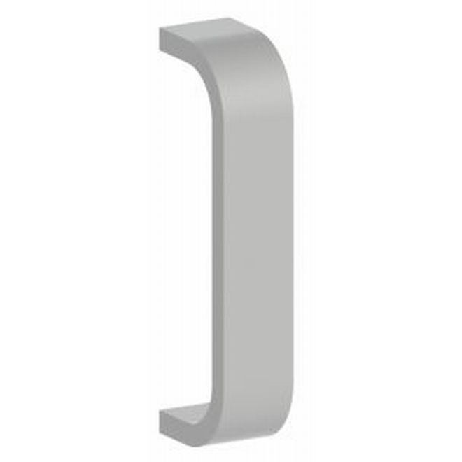Hager 2E26 6" Center to Center Rectangular Pull, # 052815 - Bright Chrome