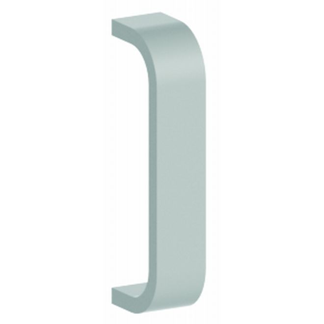 Hager 2E26D 6" Center to Center Rectangular Pull, # 052816 - Satin Chrome
