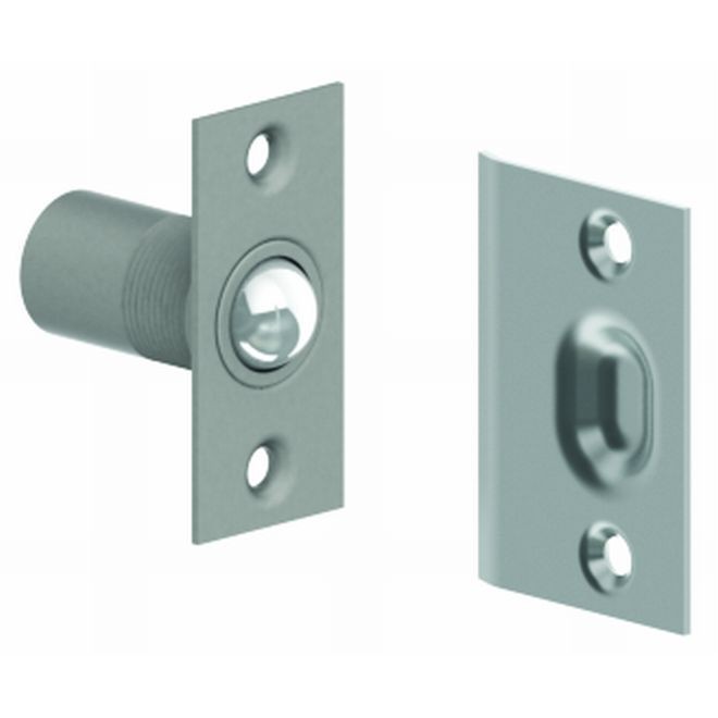 Hager 321R26D Adjustable Square Corner Ball Catch, # 055963 - Satin Chrome