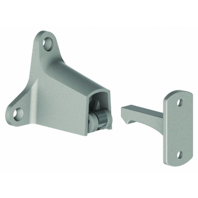 Hager 326W10 Automatic Wall Stop and Holder with 2" Strike Projection, # 058514 - Satin Bronze