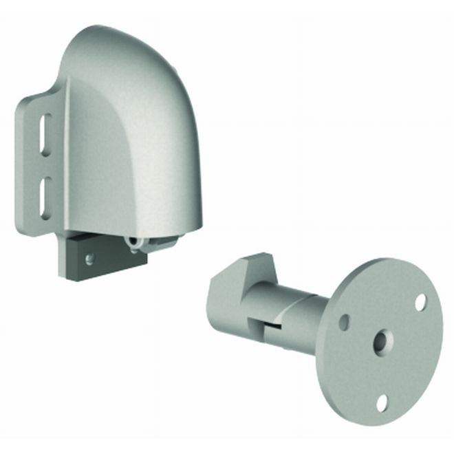 Hager 327W10B Automatic Wall Stop and Holder with 3-1/16" Strike Projection, # 098615 - Oil Rubbed Bronze