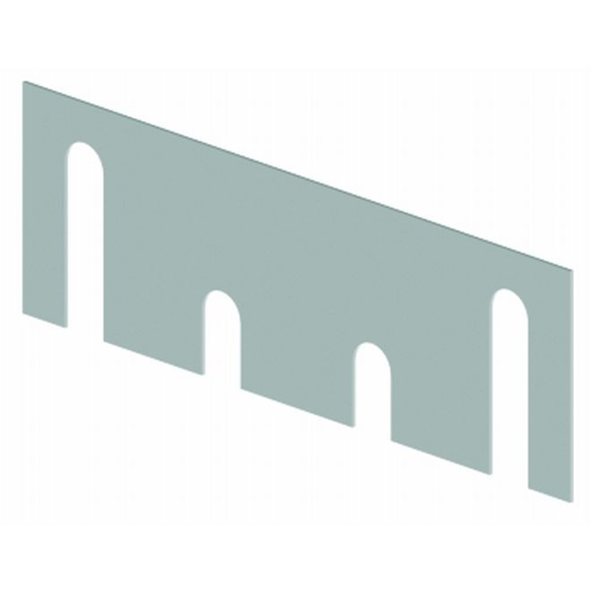 Hager 337A 4-1/2" .028 Gauge Template Hinge Shim, # 023347 - Prime Coat