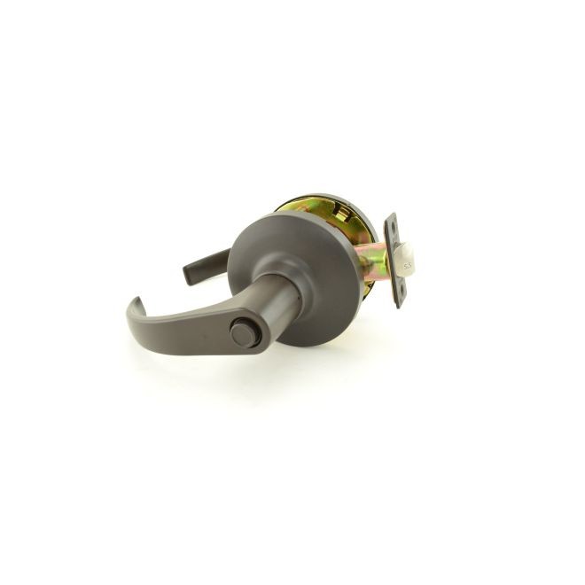 Hager 3440ARC10B Archer Lever Privacy Cylindrical Lock - Oil Rubbed Bronze