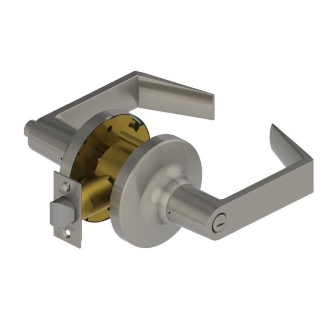 Hager 3440WTN26D Withnell Lever Privacy Cylindrical Lock # 012499 - Satin Chrome