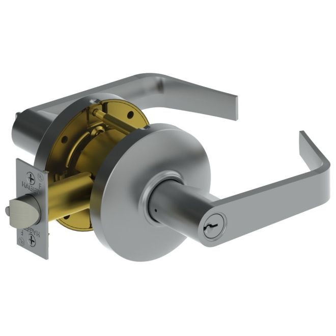 Hager 3525WTN26D Withnell Lever Exit Cylindrical Lock # 095544 - Satin Chrome