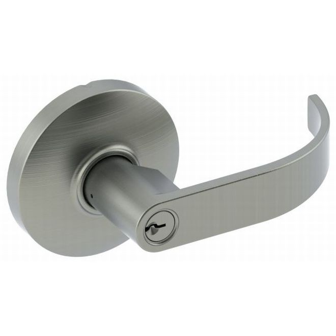 Hager 3553ARC3 Archer Lever Entry Cylindrical Lock - Bright Brass
