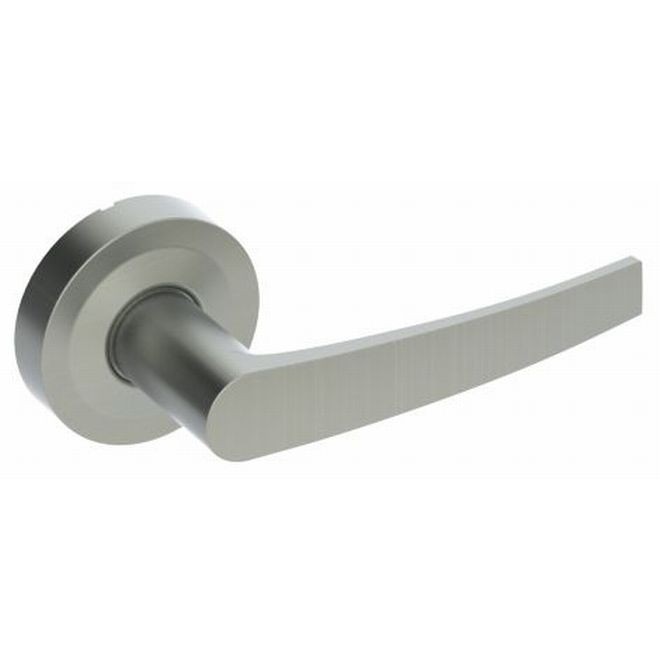 Hager 3857SAUG26D August Lever with Sectional Intruder Classroom with Deadbolt Mortise Lock - Satin Chrome