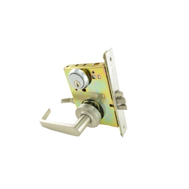 Hager 3880SWTN32D Withnell Lever Sectional Storeroom Mortise Lock - Satin Stainless Steel