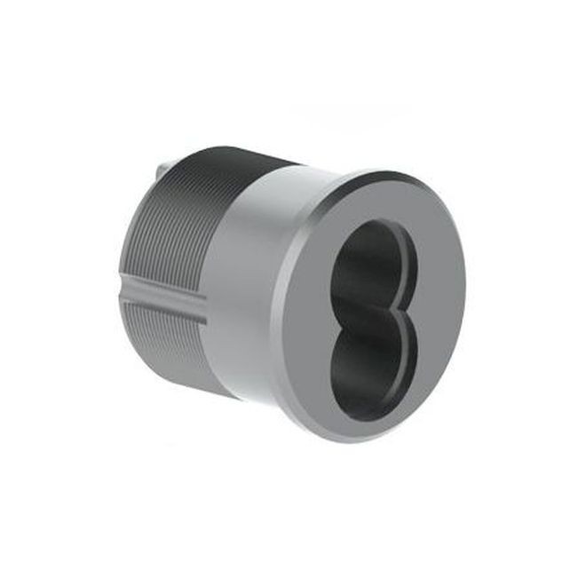 Hager 390226DIC114 1-1/4" Fixed Mortise Cylinder with Small Format Interchangeable Housing - Satin Chrome