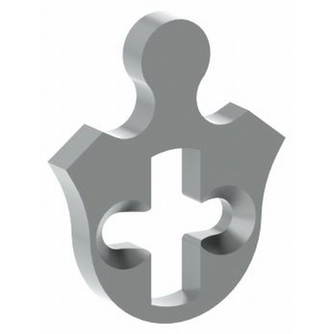 Hager 39732D Standard Cloverleaf Cam for Mortise Cylinders - Zinc