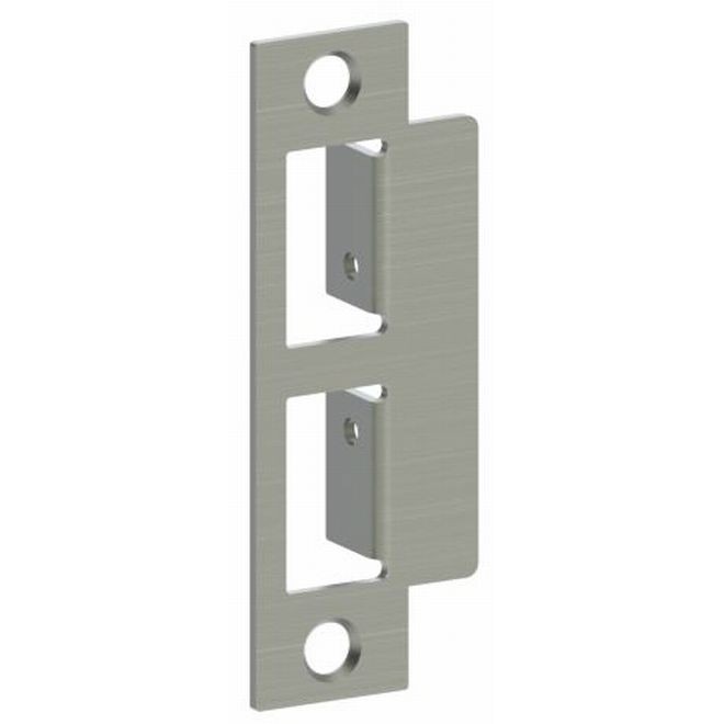 Hager 399032D Extended Lip Square Corner Strike - Satin Stainless Steel